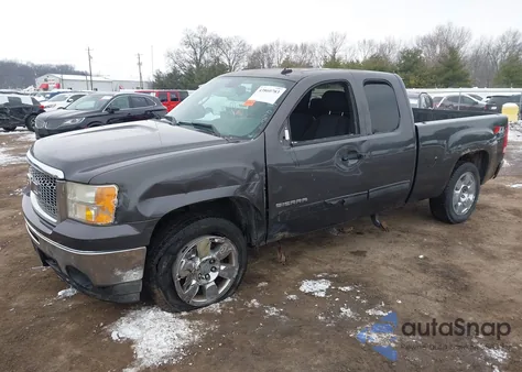 2011 GMC Sierra 1500 Sle из США, поврежденный, VIN 1GTR2VE3XBZ170091